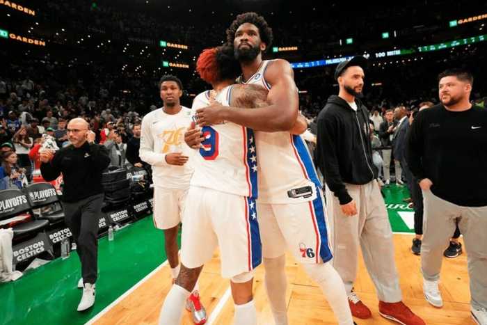 数据帝：76人二人组创近56年纪录 绿军三首发0分！NBA历史首见